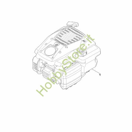 Picture of A - Motore completo EVC 200.3 C (EVC200-0006)